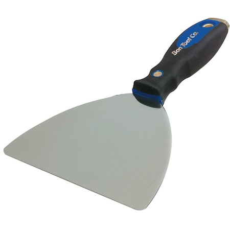 Bon Tool Venetian Detail Knife 6" Rounded Corners Comfort Grip Handle 13-126